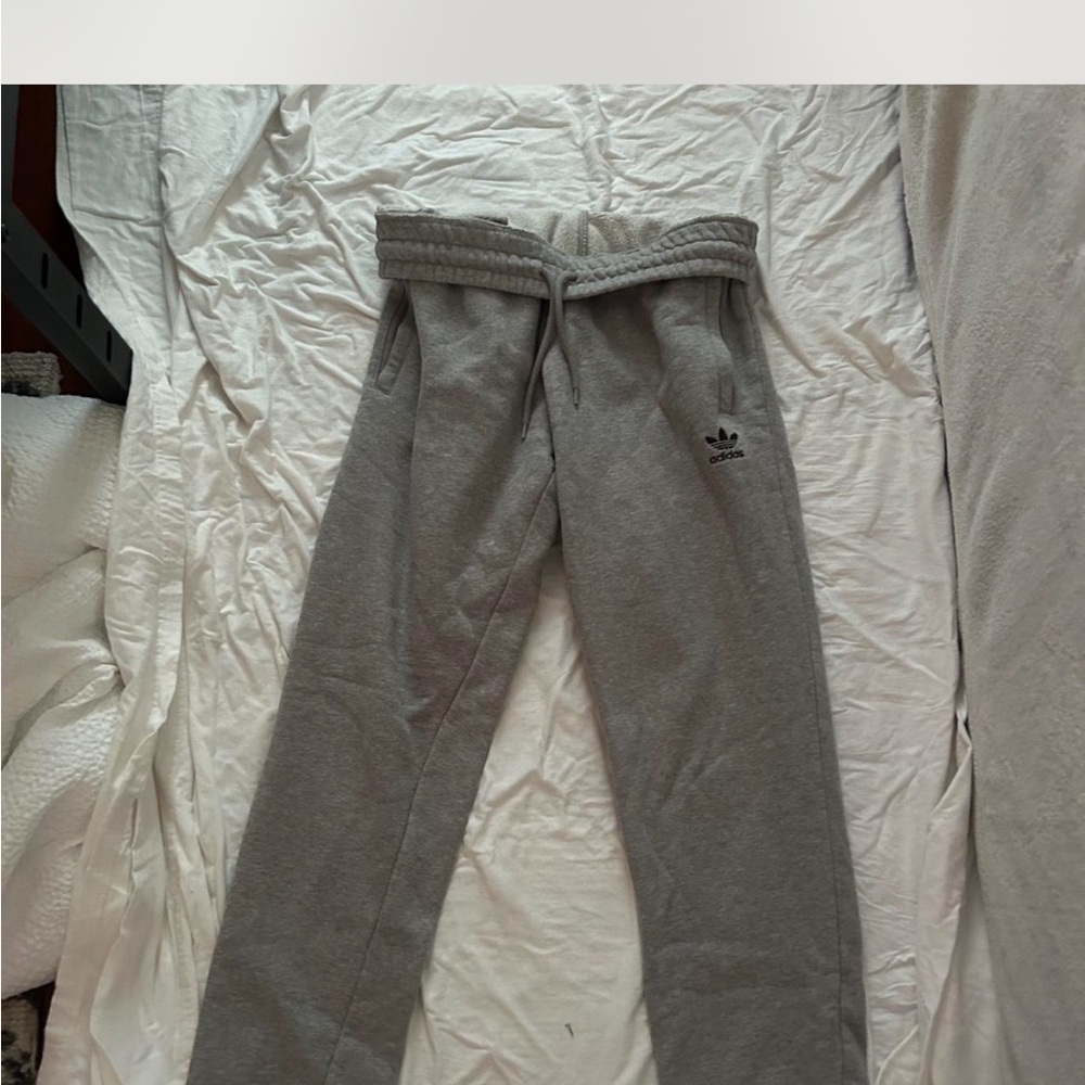 Adidas Light Gray Joggers